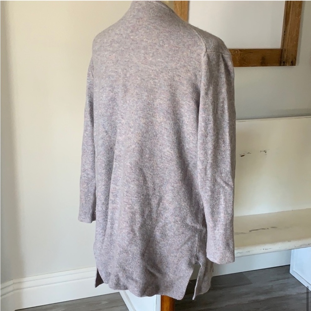 Madewell Open Front Pastel Space Dye Sweater L EUC - Picture 4 of 5